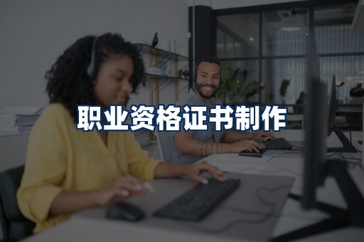 职业资格展示